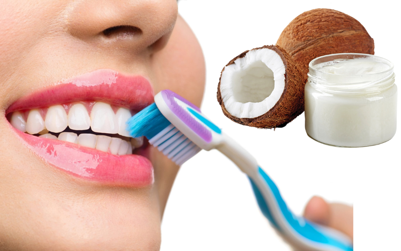 Teeth Whitening with Coconut Oil