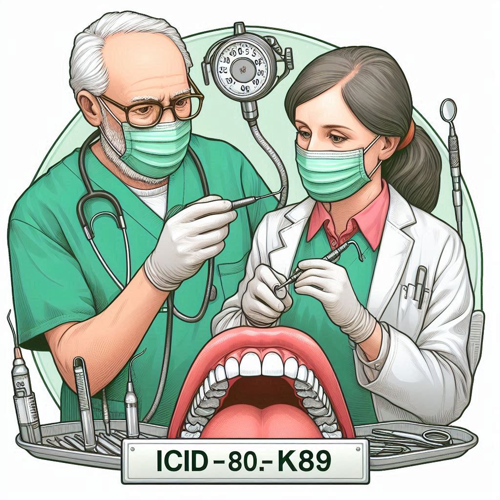 ICD-10 Dental Code K03.89
