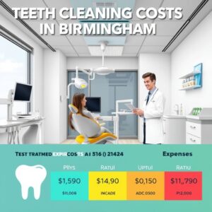 Teeth Cleaning Costs in Birmingham