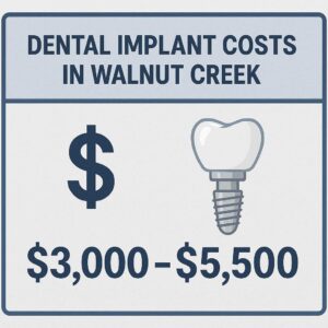 Dental Implant Costs in Walnut Creek