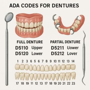 ADA Codes for Dentures