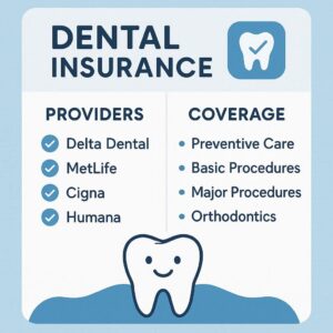 Dental Insurance Providers and Coverage Details