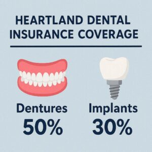 Heartland Dental Insurance Coverage for Dentures and Implants