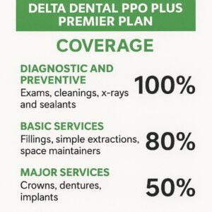 delta dental ppo plus premier plan coverage