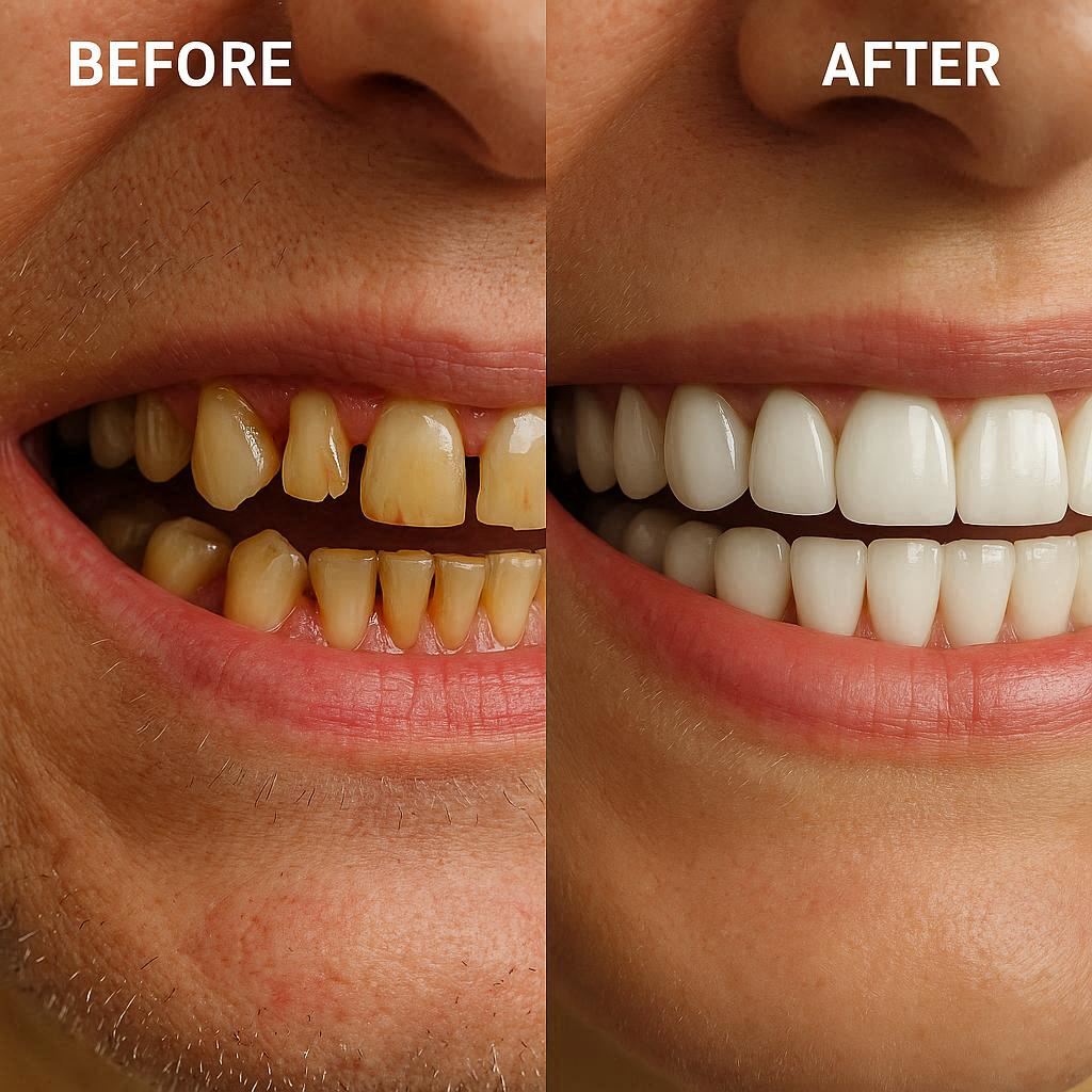 All On Four Dental Implants Before And After