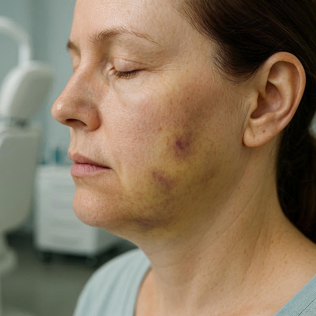 Bruising After Dental Implant Surgery