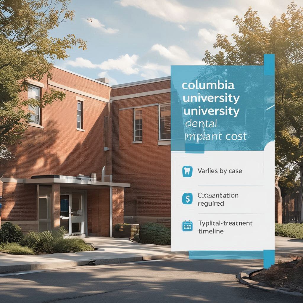 Columbia University Dental Implant Cost