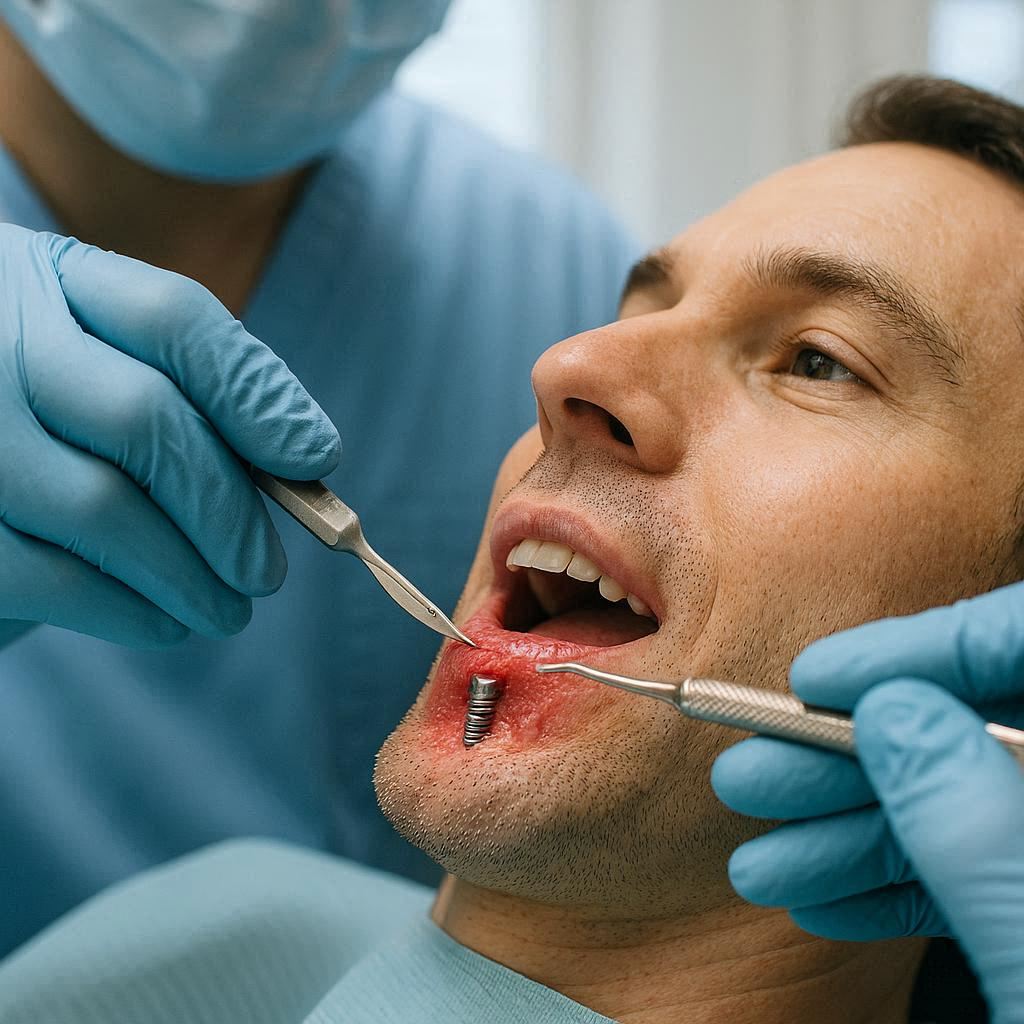 Dental Implant Uncovering