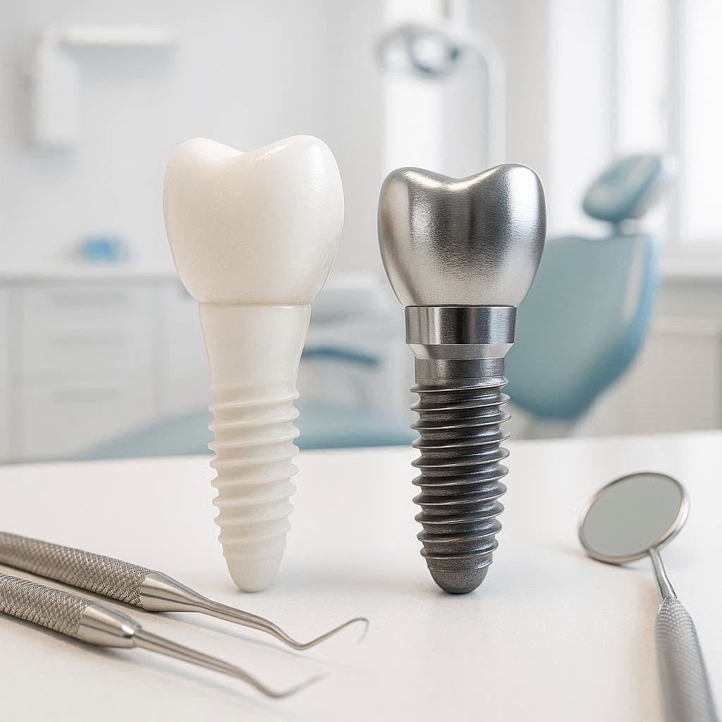 Dental Implants Zirconia Vs Titanium