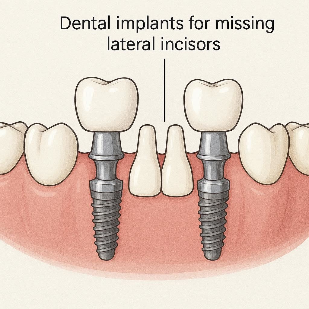 Dental Implants for Missing Lateral Incisors