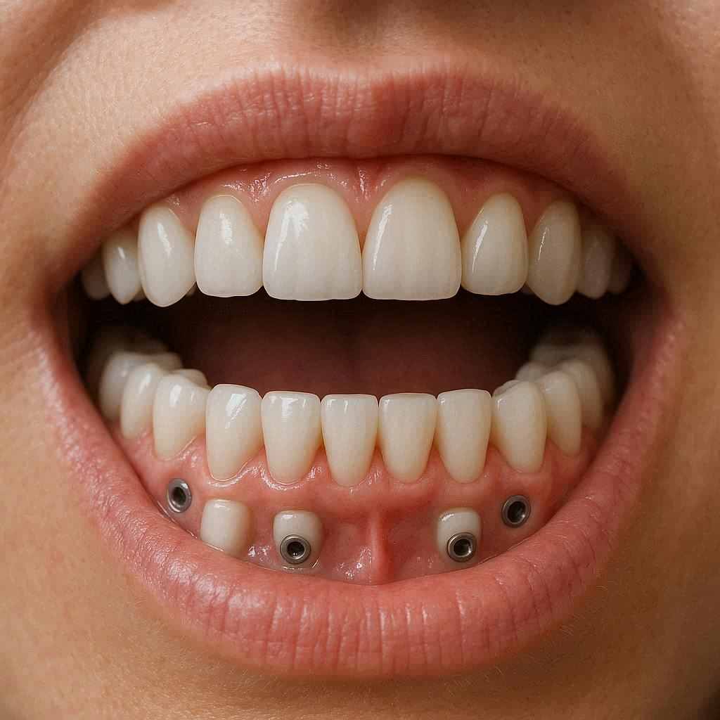 Full Mouth Dental Implants Healing