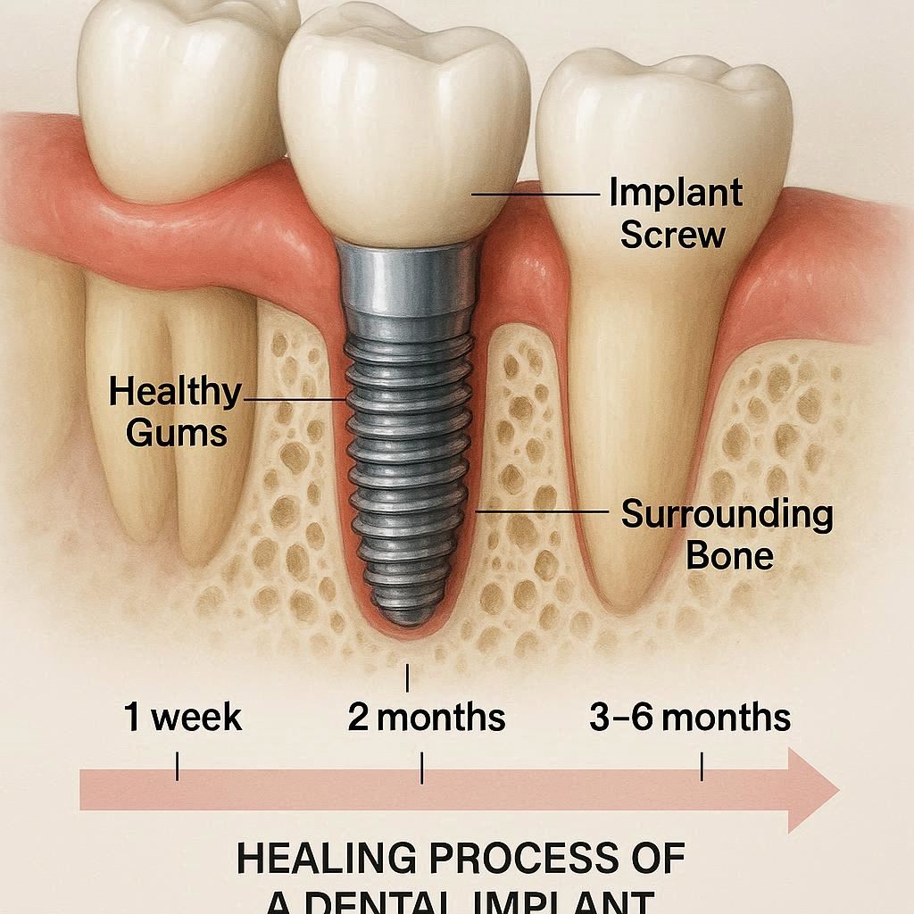 How Long Does Dental Implant Take To Heal