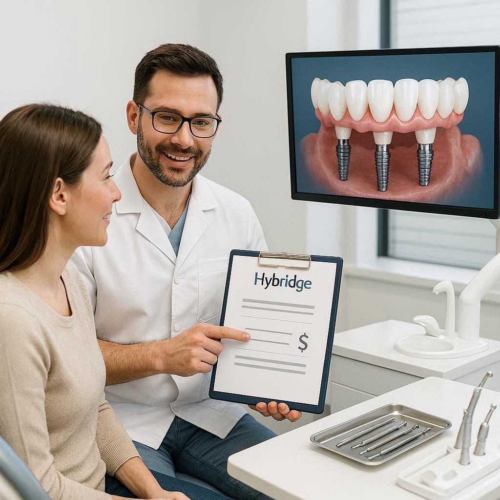 Hybridge Dental Implants Cost