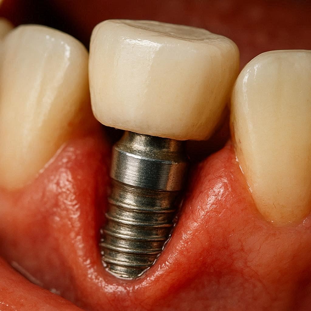 Loose Dental Implant Crown