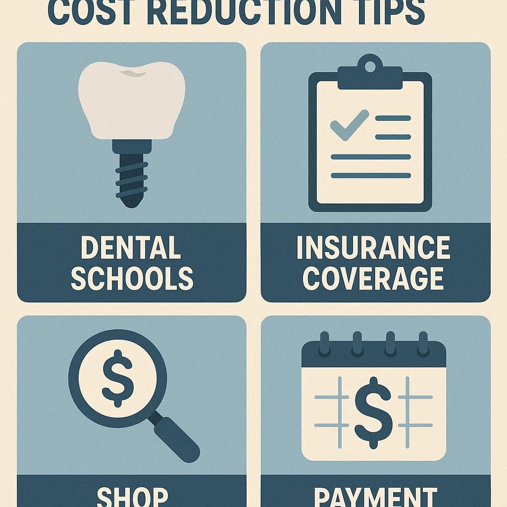 Molar Dental Implant Cost Reduction Tips