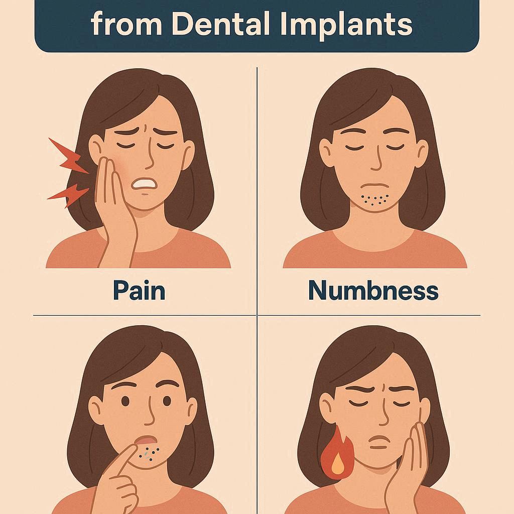 Symptoms Of Nerve Damage From Dental Implants