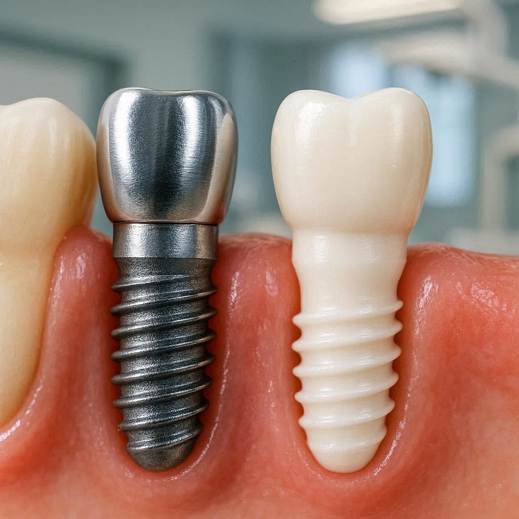 Titanium Vs Ceramic Dental Implants