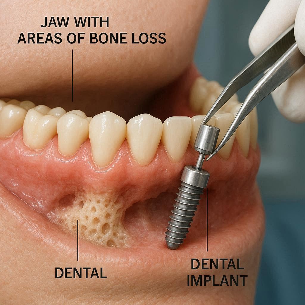 can you really get dental implants with bone loss?