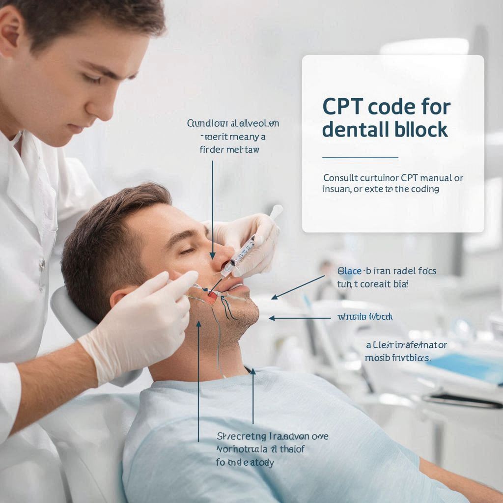 CPT Code for a Dental Block