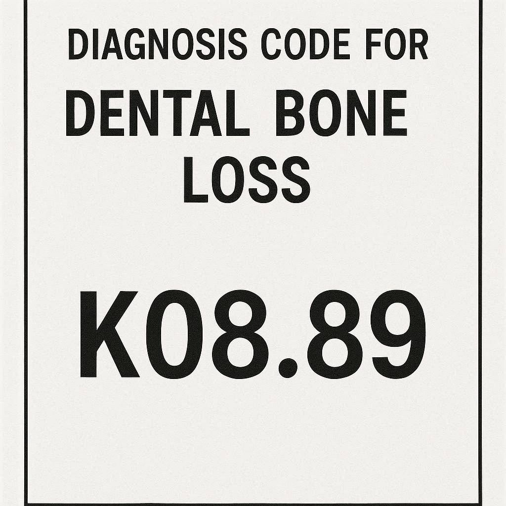Diagnosis Code for Dental Bone Loss