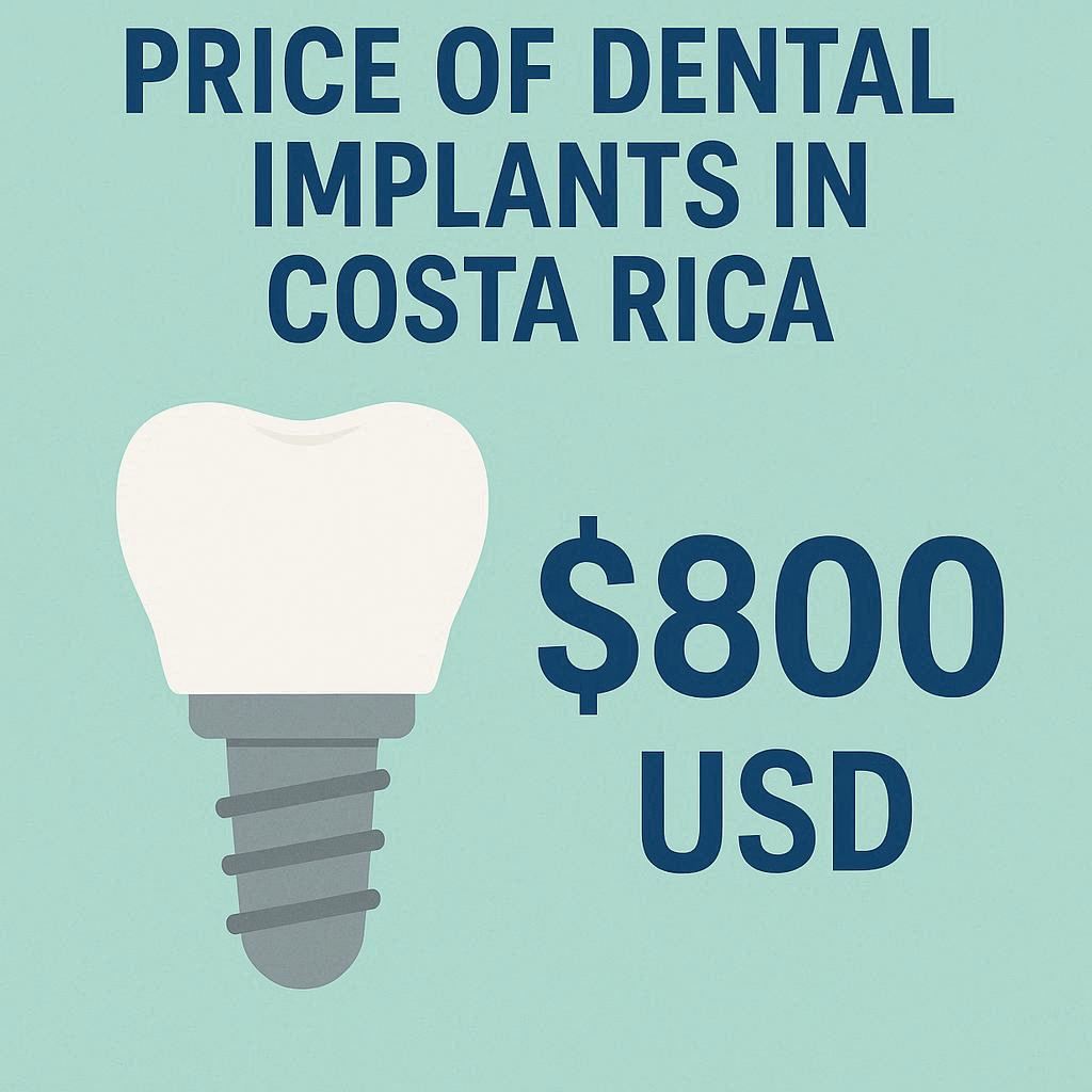 price of dental implants in costa rica