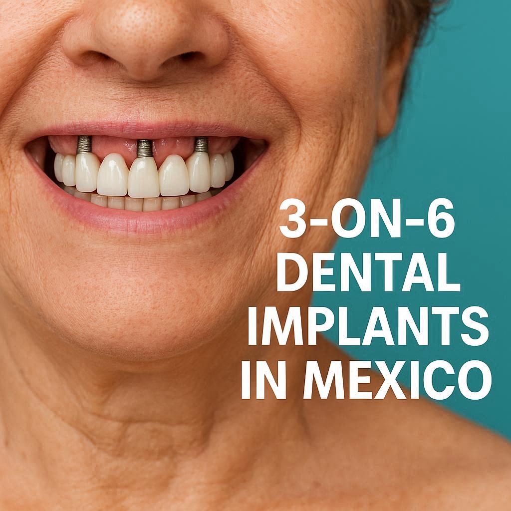 3 On 6 Dental Implants in Mexico