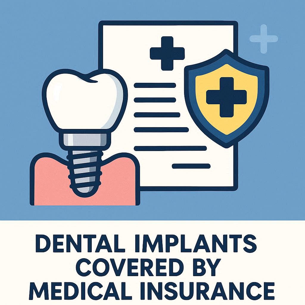 Dental Implants Covered by Medical Insurance