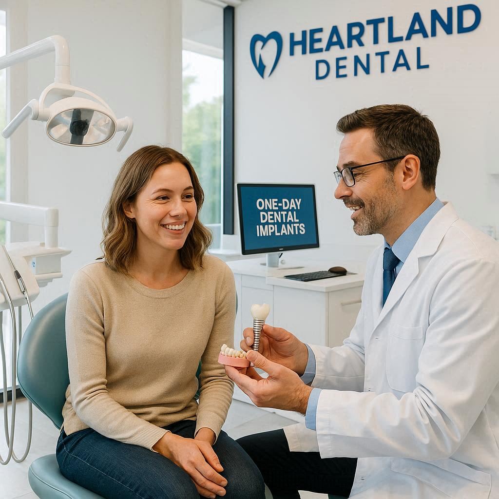 Heartland Dental One-Day Dental Implants