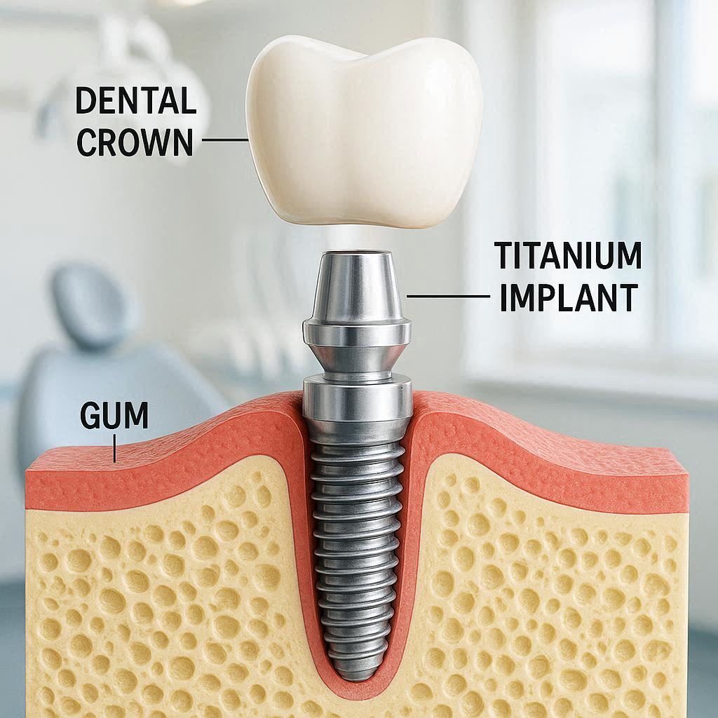 How Do Teeth Implants Work