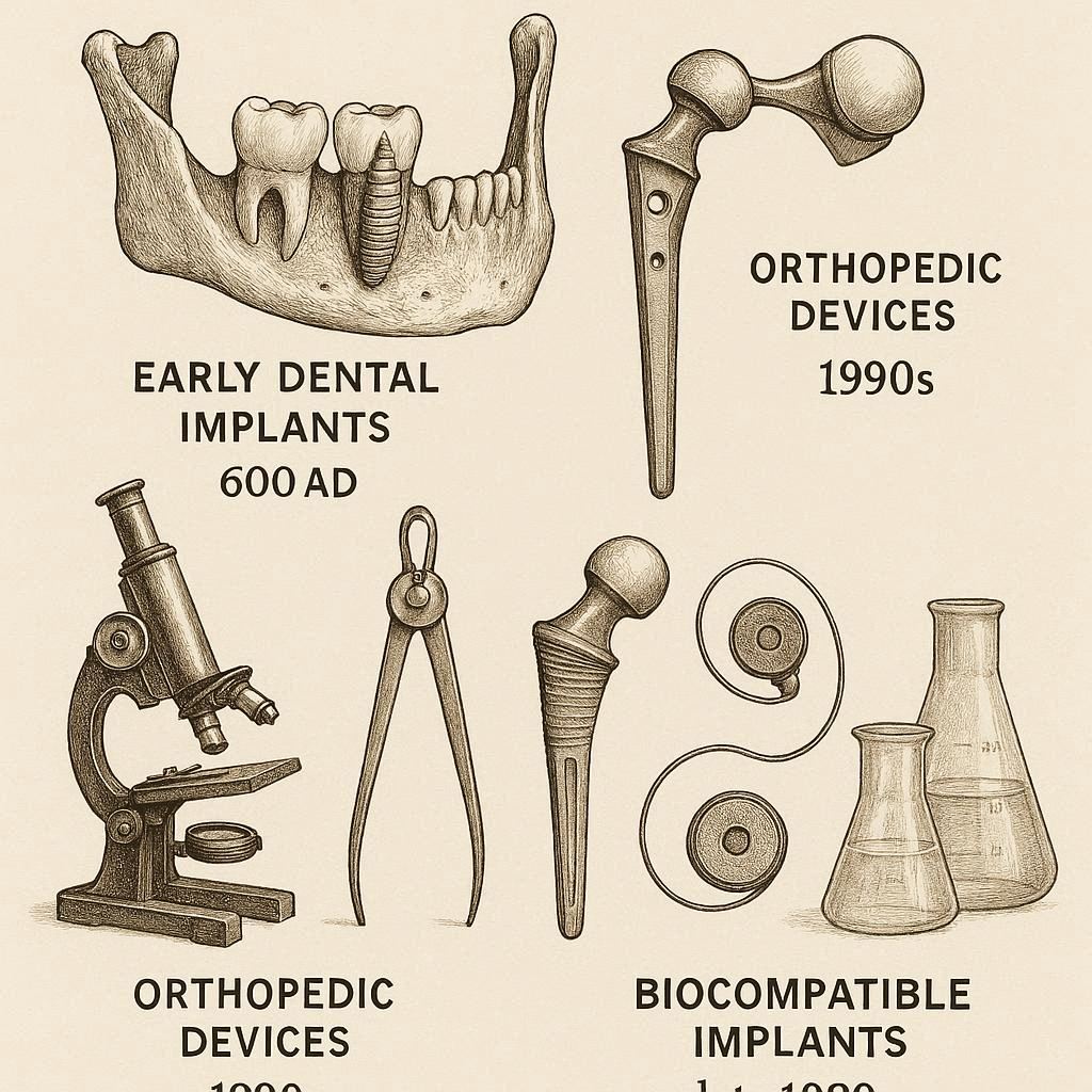 When Were Implants Invented