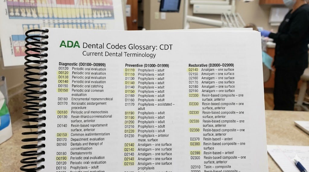 ADA Dental Codes Glossary