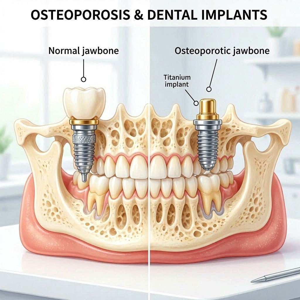 osteoporosis and dental implants