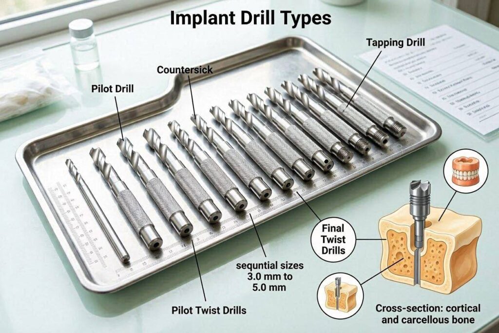 All About Drills Used for Dental Implant Surgery