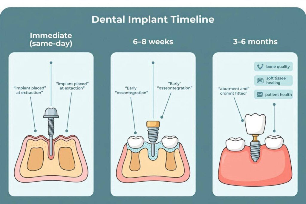 How Long After Dental Implants Can They Be Installed?