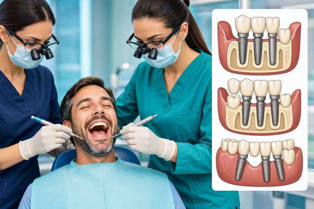 How Many Dental Implants Can Be Done At Once?