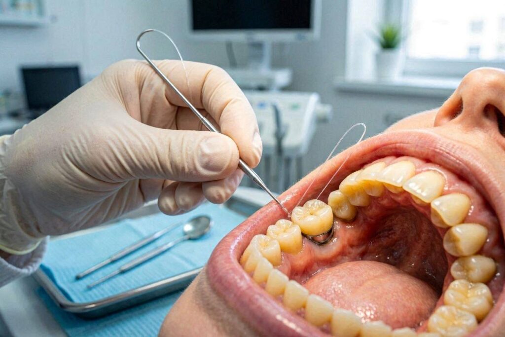 How to Floss Dental Implants