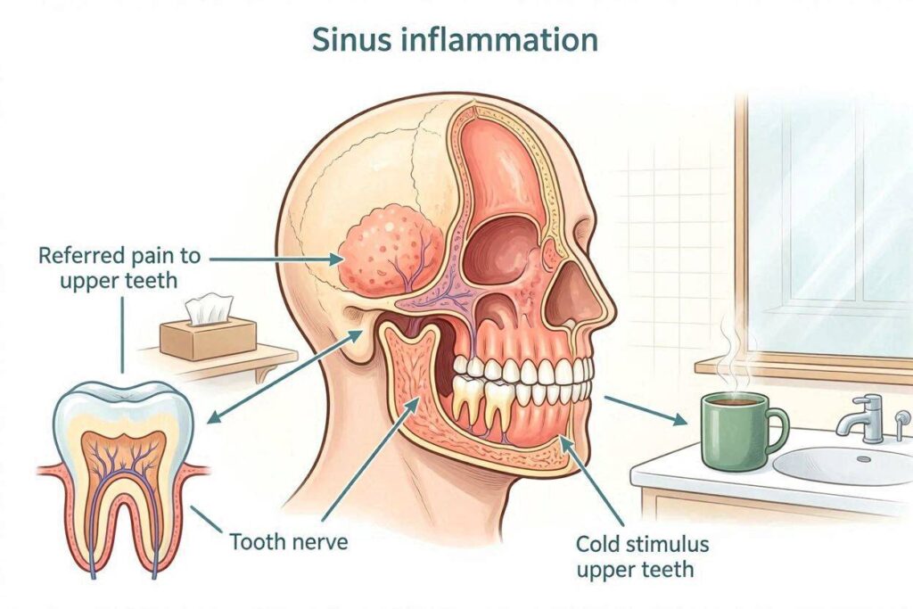 Why Do My Teeth Ache When I Have a Cold?