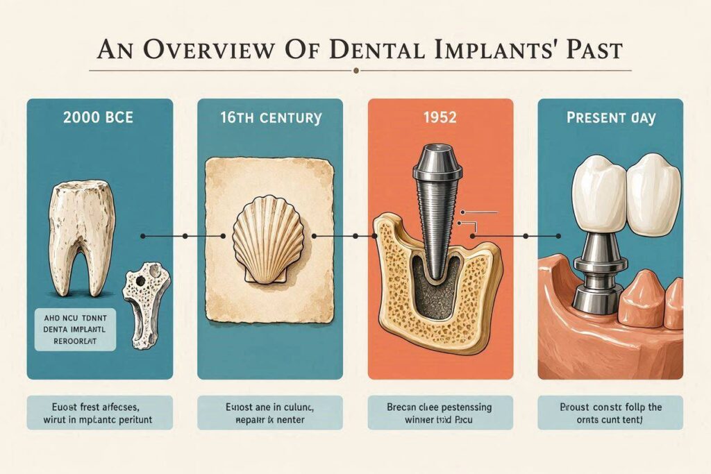 An Overview Of Dental Implants' Past