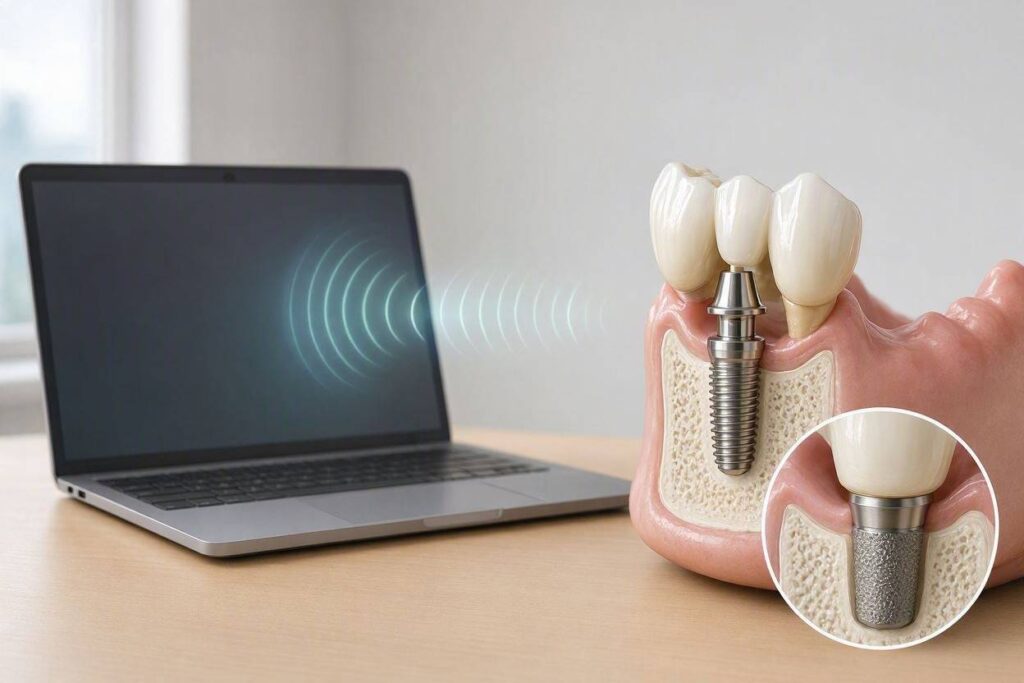 Can A Laptop Affect Dental Implant?