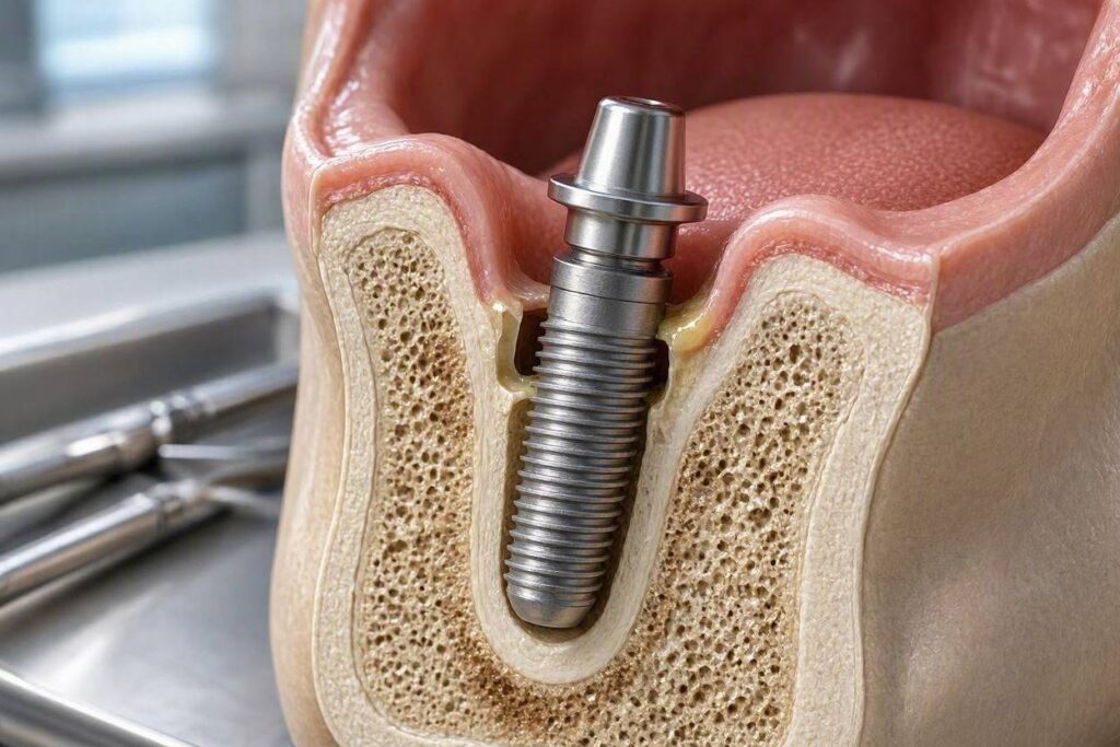 Can Dental Implant Detach From Bone?