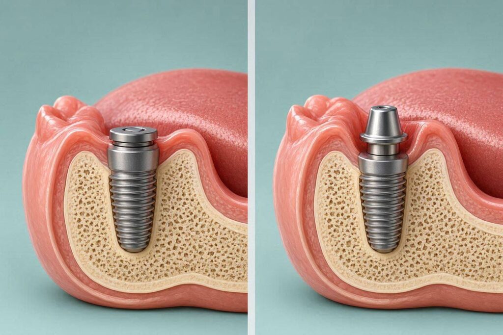 Can Gum Tissue Cover Dental Implants?