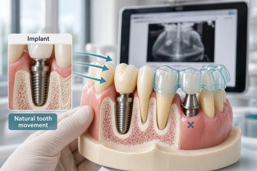Can Invisalign Move An Implant?