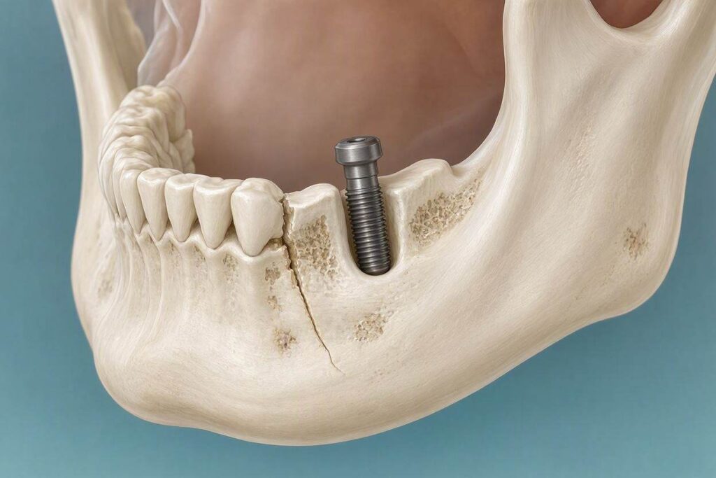 Can The Jaw Bone Be Broken By A Dental Implant?