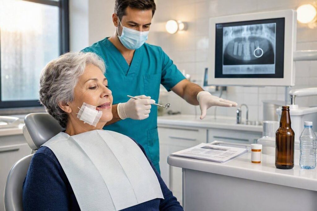 Can You Drink Beer After Dental Implant?