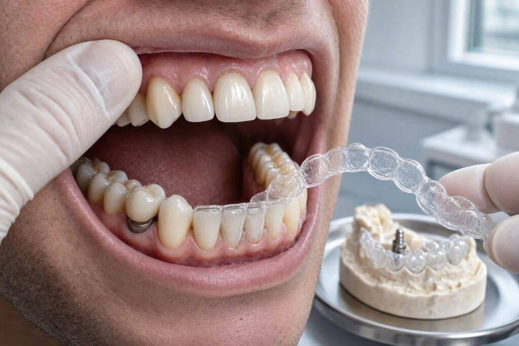 Can You Use Aligners With Implants?
