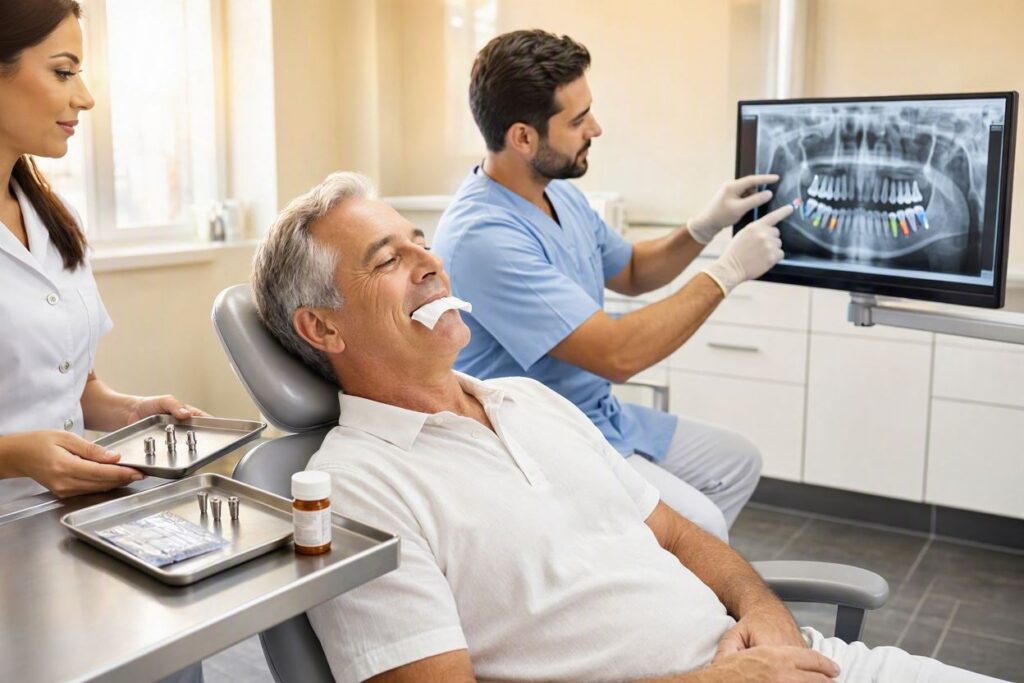 Do Full Mouth Dental Implants Hurt