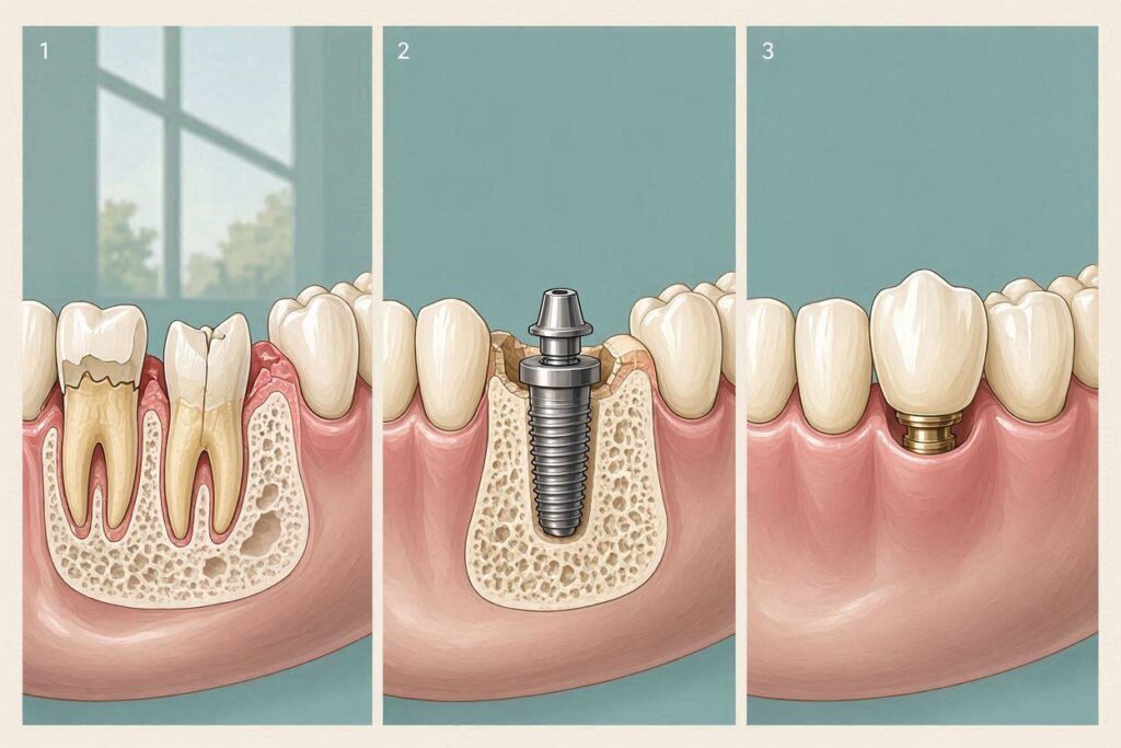 How Are Dental Implants Installed?