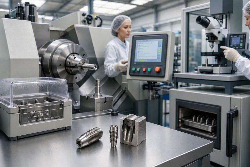 How Are Dental Implants Manufactured?