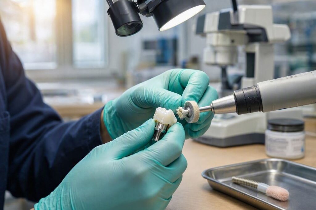 How Are Dental Implants Polished?