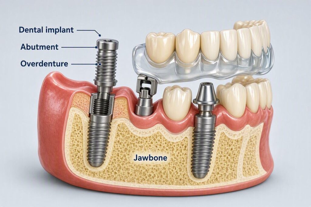 How Do Dentures Supported By Implants Operate?